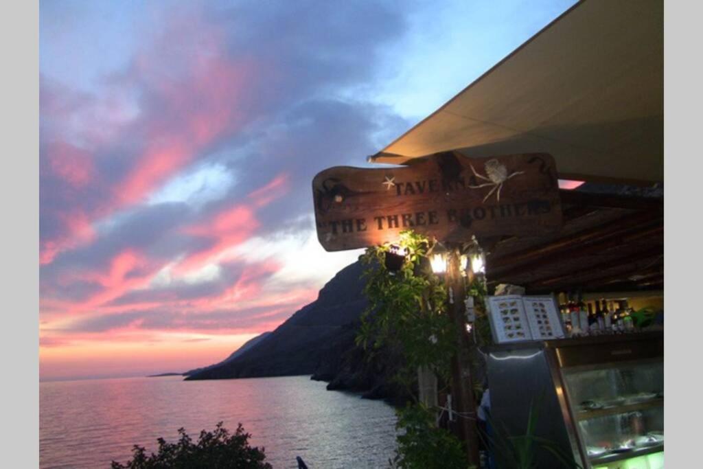 Great Sea-View Apartment. Khóra Sfakíon Dış mekan fotoğraf