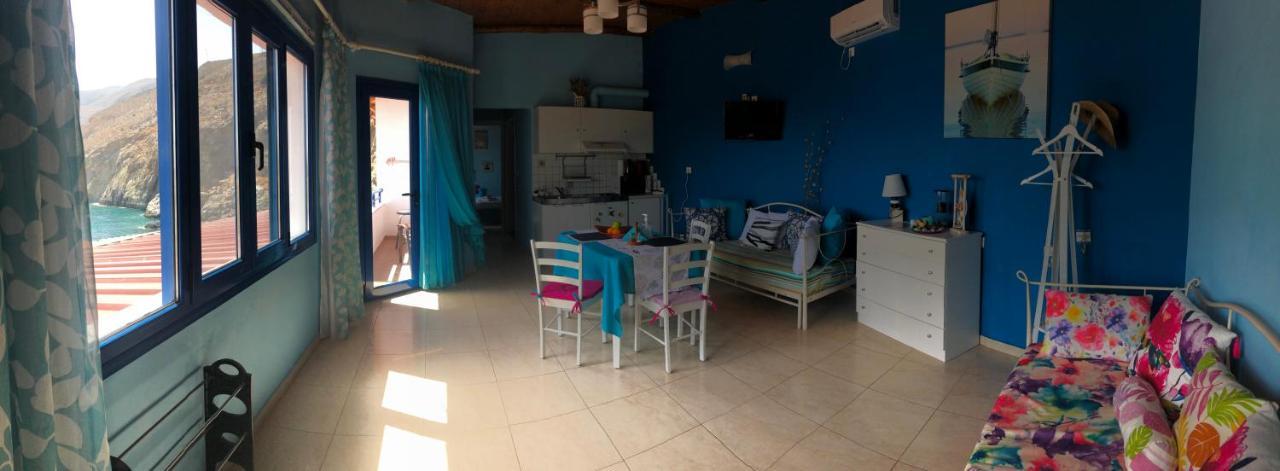 Great Sea-View Apartment. Khóra Sfakíon Dış mekan fotoğraf