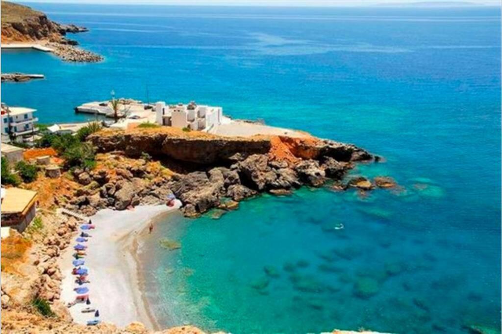 Great Sea-View Apartment. Khóra Sfakíon Dış mekan fotoğraf