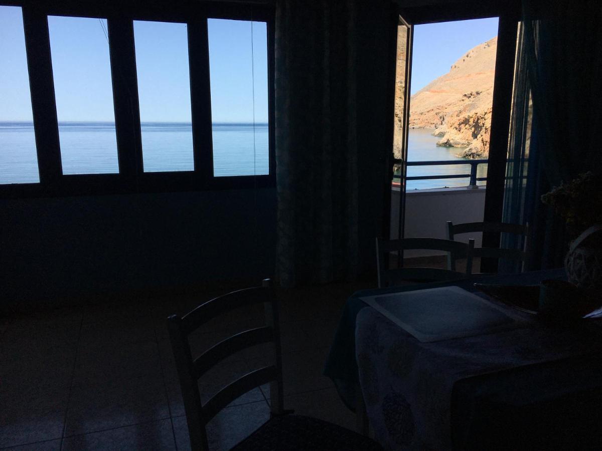 Great Sea-View Apartment. Khóra Sfakíon Dış mekan fotoğraf